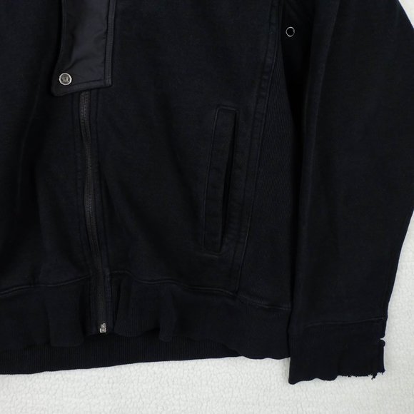 Lululemon Jacket Womens 12 Black Full Zip Hooded Sweatshirt Outdoor Heavy - Picture 3 of 10